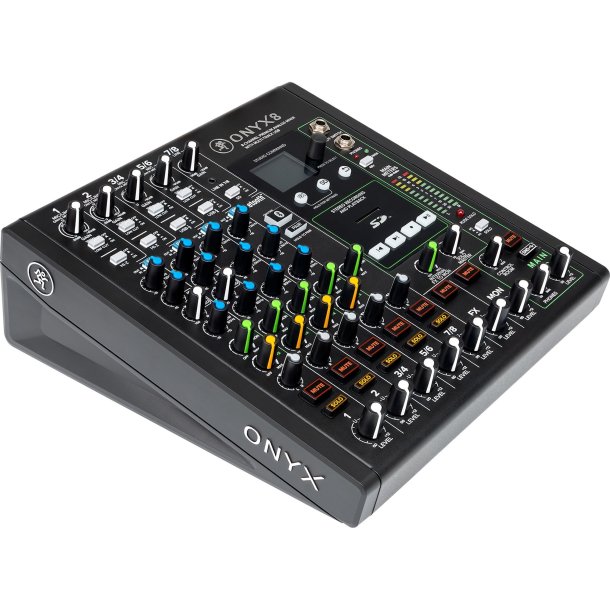 Mackie Onyx8 8-Channel Premium Analog USB Mixer